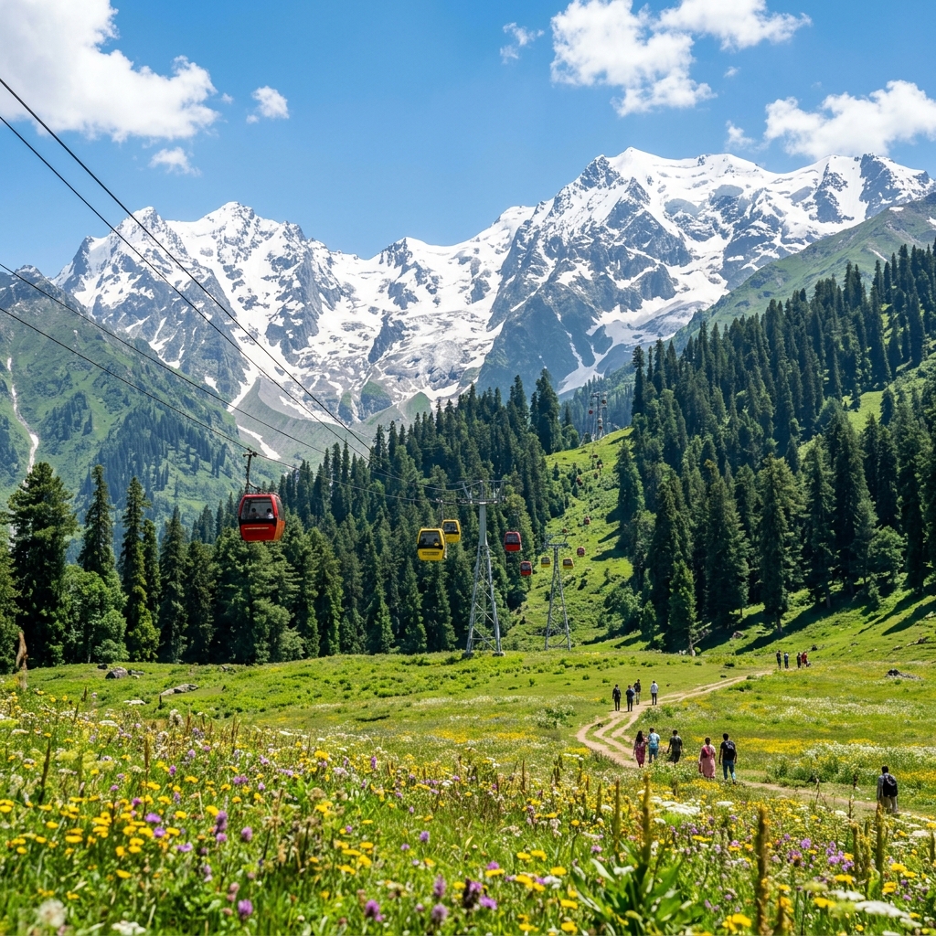 Rudra Tours & Travels guest trip moment in Kashmir Paradise 4