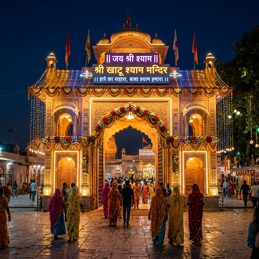 Rudra Tours & Travels guest trip moment in Khatu Shyam 3