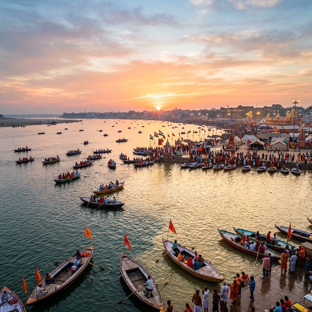 Rudra Tours & Travels guest trip moment in Prayagraj 3